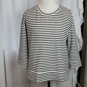 LOU & GREY STRIPED TOP SIZE SMALL